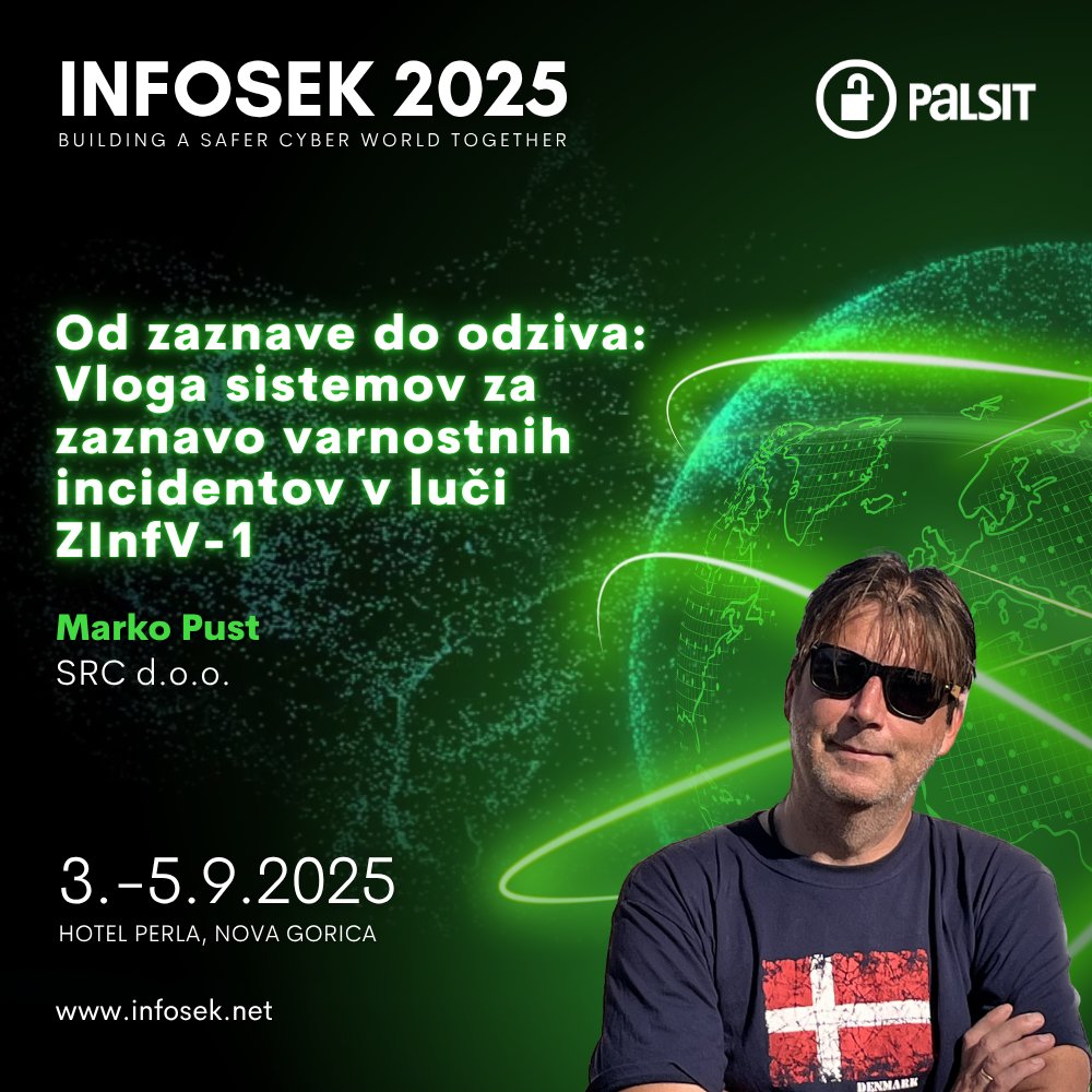 🛡️ Ko napad trka na vrata – ali ga vaš sistem zazna pravočasno?

Zakon o informacijski varnosti (ZInfV-1) ne pušča več prostora za improvizacijo. Zavezanci morajo imeti jasno vzpostavljen sistem za zaznavo in odziv na varnostne incidente. A vprašanje ostaja: je vaš res dovolj