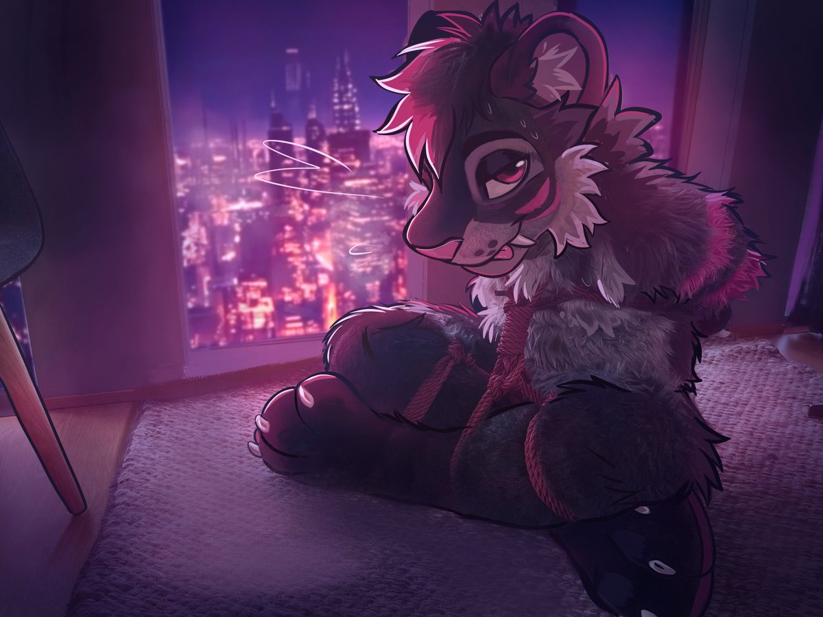 You caught me, now what do you plan to do with me? 😏 #TiedUpTuesday
Drawover: <a href="/pagrynga/">PatPat 🇧🇬</a>