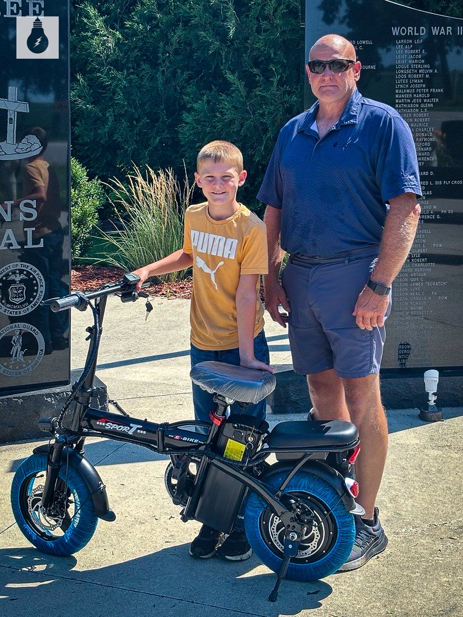 🎉 Congratulations to our kids' bike raffle winners! 🚲

Colton Palmersheim, age 10, from Ogden; Malena Kramer, age 14, from Alden; Zaina Long, age 7, from Boone; and Bennett Fehr, age 9, from Ottosen.

#MidlandPower #MemberAppreciation #PedalPowered #CooperativeKids