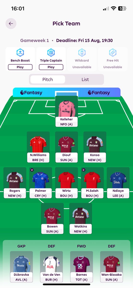 Gamen99's tweet photo. @LazyFPL https://t.co/CGAYrpnqld