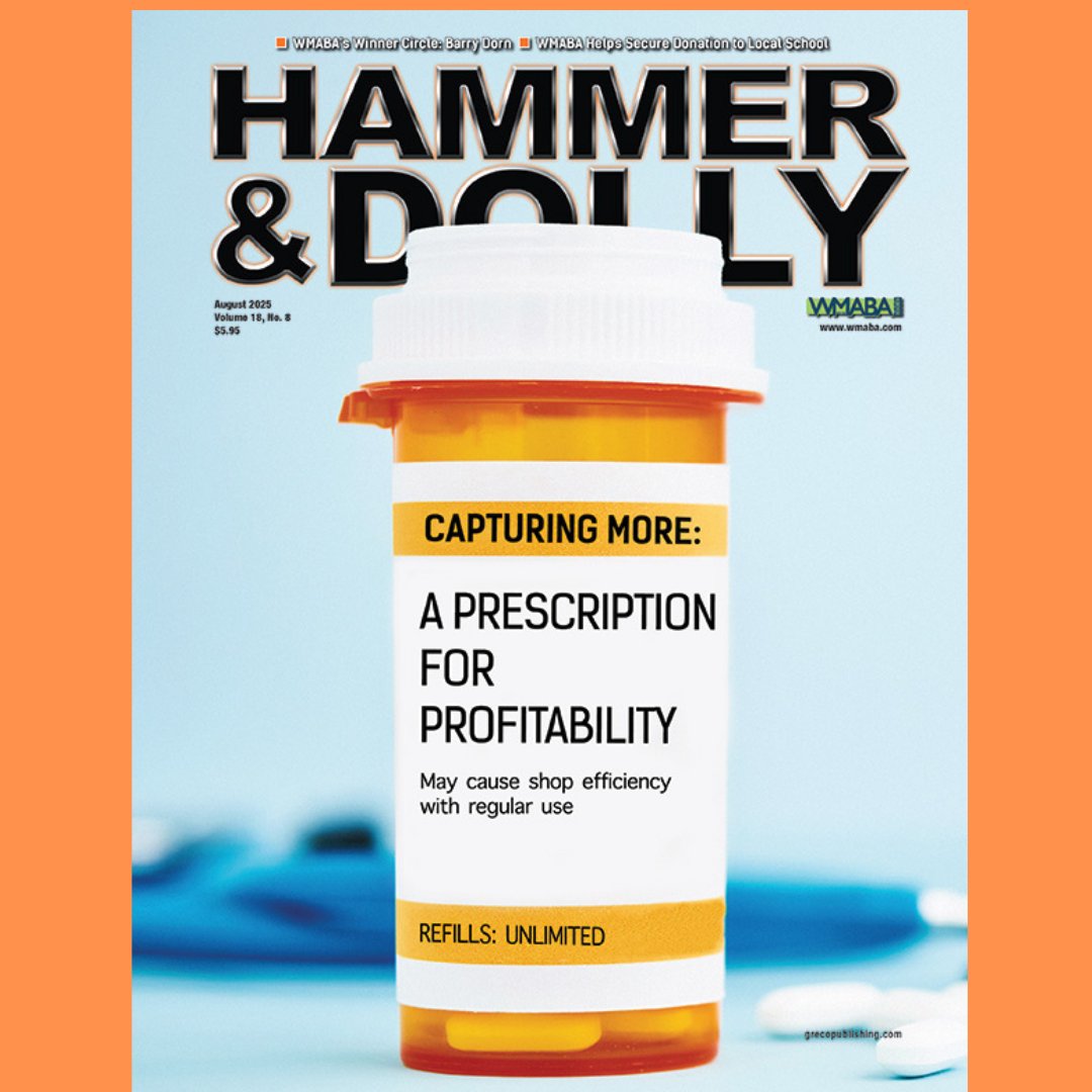 grecopublishing's tweet image. The August issue of Hammer &amp;amp; Dolly includes a cover story on how to capture more with repair planning, a WMABA Winner’s Circle feature on Barry Dorn and much more! grecopublishing.com/hammer-and-dol… #hammeranddolly #autobody #collisiontech #grecopublishing