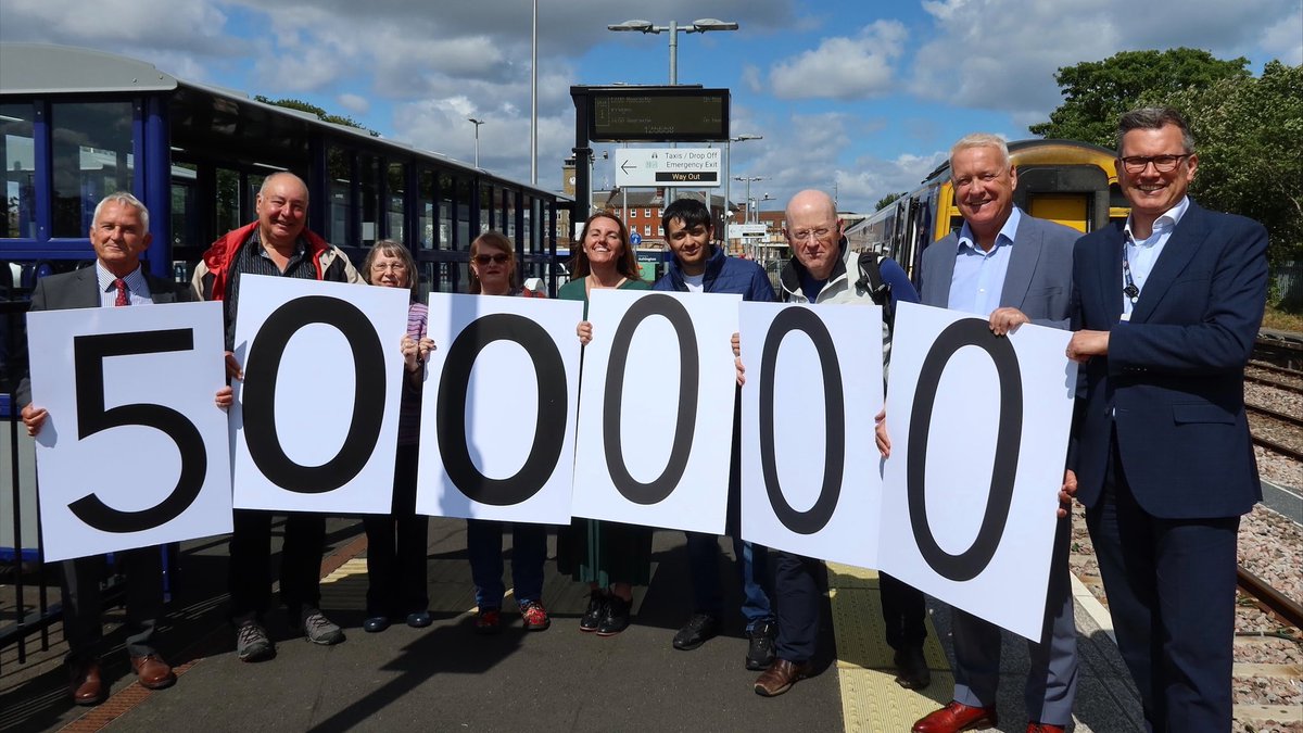 📣 A major milestone has been reached as half a million passengers have now travelled along the Northumberland line just eight months after the reopening.

Back in December 2024, the line was reopened to passenger services for the first time in 60 years thanks to a project