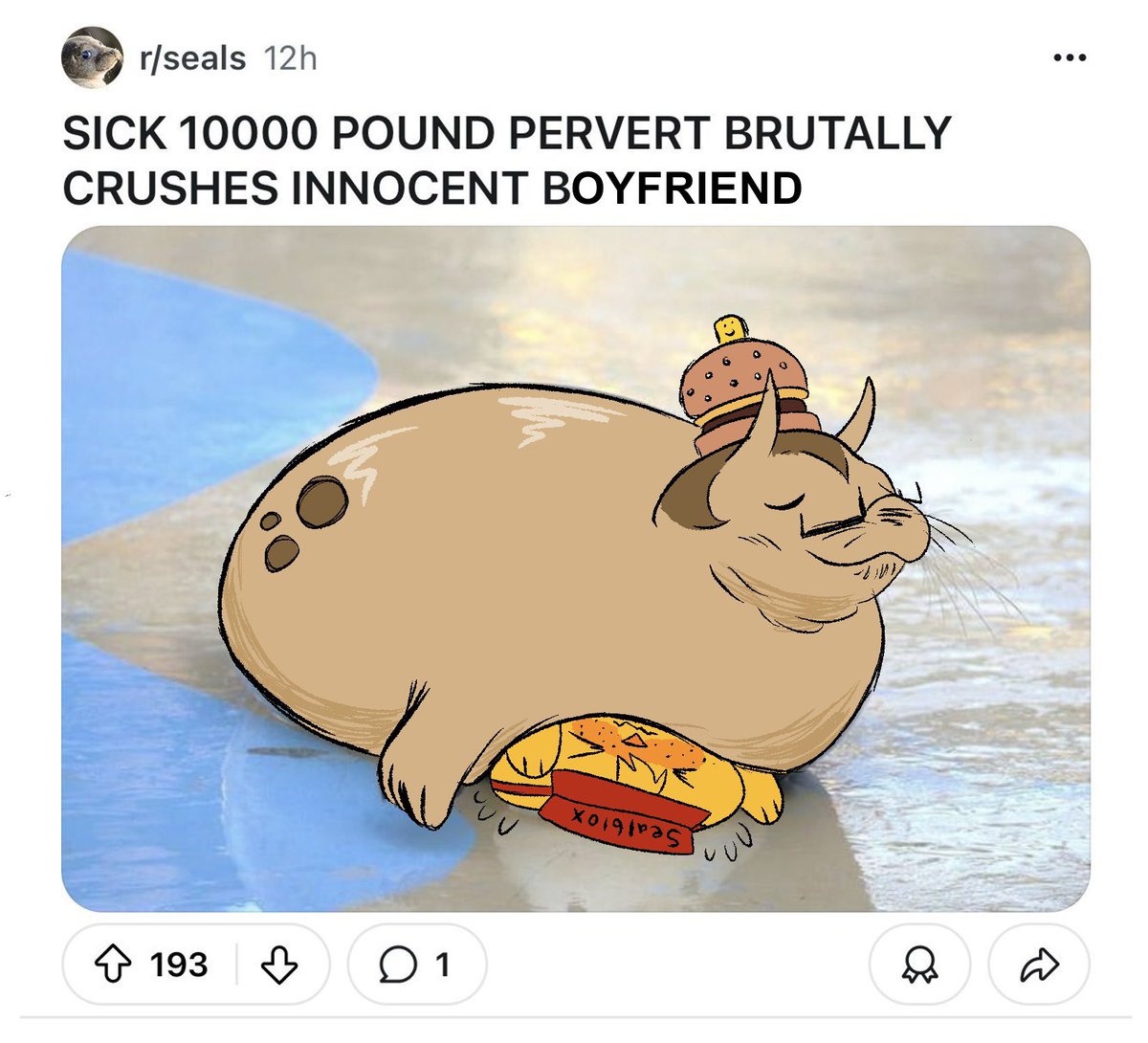 PVRG4TORY's tweet image. Unbothered fatty and distressed boyfriend #pizzaBurger