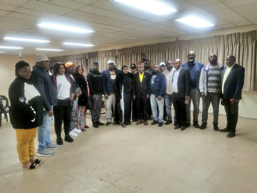 Proud Muzzukulu (@proudmuzzukulu1) on Twitter photo ONC Boss Hajjat Namyalo Empowers NRM Southern Africa Chapter with more $10,000 support from President <a href="/KagutaMuseveni/">Yoweri K Museveni</a>
As part of her continued empowerment tour in South Africa, Chief Muzzukulu and ONC Manager SPA Hajjat Hadijah Namyalo today met with leaders of the NRM Southern ONC Boss Hajjat Namyalo Empowers NRM Southern Africa Chapter with more $10,000 support from President <a href="/KagutaMuseveni/">Yoweri K Museveni</a>
As part of her continued empowerment tour in South Africa, Chief Muzzukulu and ONC Manager SPA Hajjat Hadijah Namyalo today met with leaders of the NRM Southern