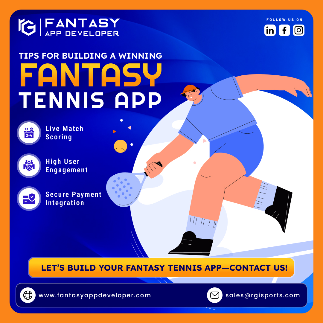 FantasyAppDev's tweet image. Want to serve up a winning fantasy tennis app? 🎯 Focus on real-time scoring, user-friendly design, and secure payment systems.
Contact us
📞 91-982-868-6605
✉️ sales@rgisports.com
➡️fantasyappdeveloper.com/fantasy-tennis…
#FantasyTennisApp #AppDevelopmentTips #TennisFantasy #SportsTech