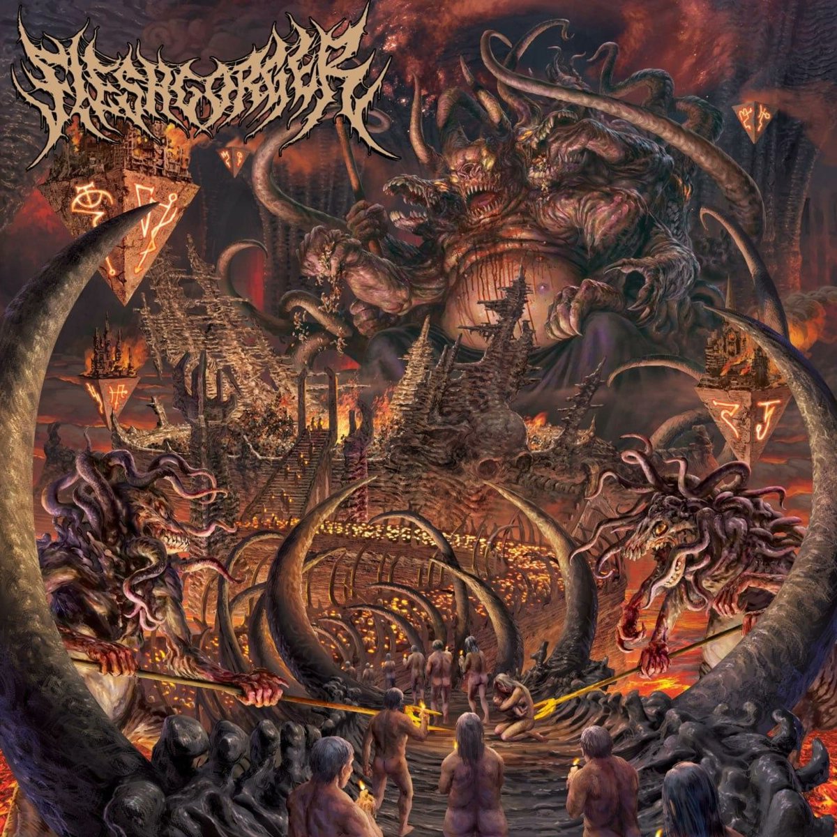 🇺🇸FleshGorger-Only Hatred RemainsEP25
Super debut en EP de esta pedazo banda con miembros de Trenbolone Acetate/Foul Deformity entre otros.5 temas destructores con uan técnica endiablada, tocando un Brutal #DeathMetal con partes Technical. Para TOP25😈⛓️
🎧youtube.com/playlist?list=…