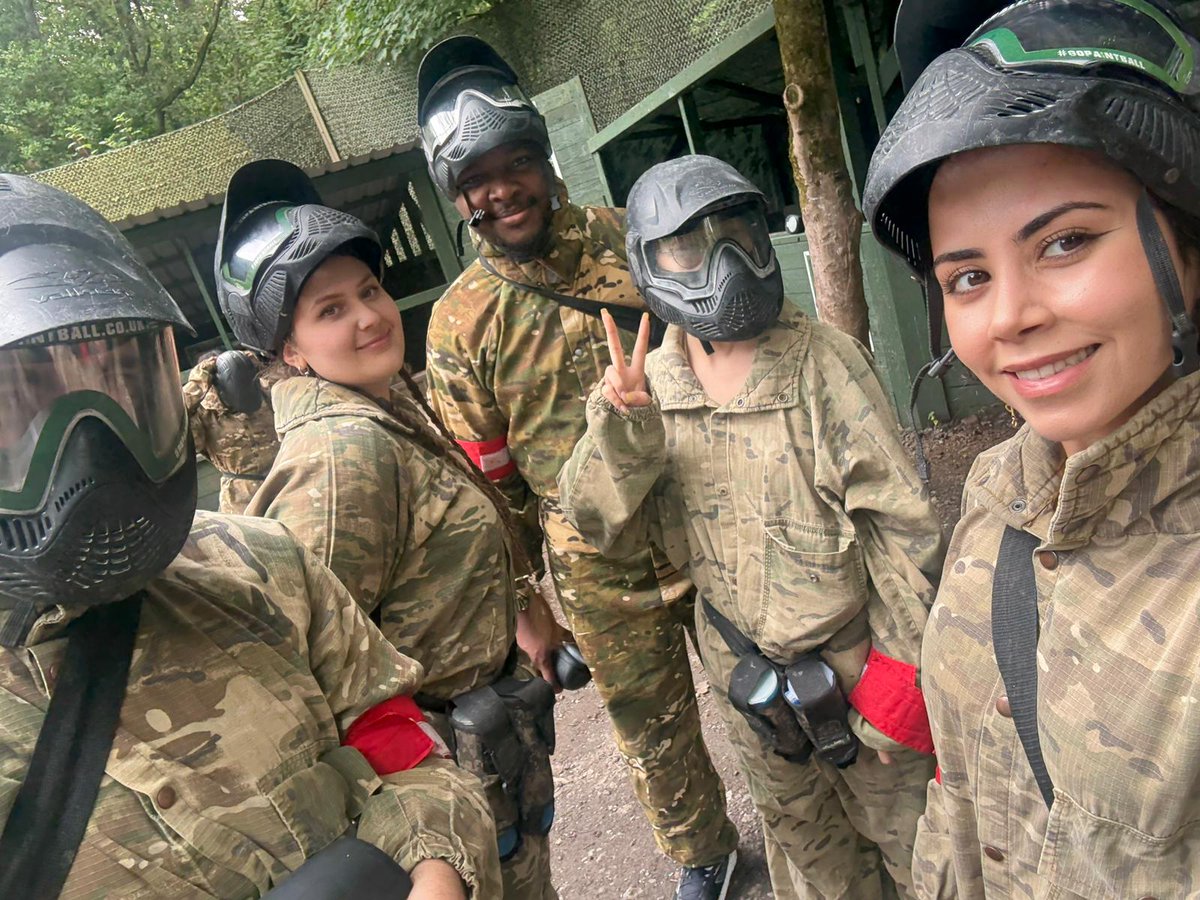 Swapping spreadsheets for splatters... our day job is helping members hit their financial targets, so last week, we practiced on each other! 🎯

The LCCU team had a brilliant (and competitive!) day of Paintballing. Great for our aim, even better for our team spirit and strategy!