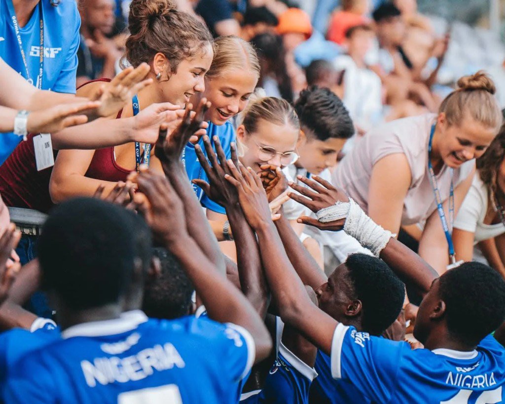 ASTR0wld's tweet photo. Nigeria wins big at the 2025 Gothia Cup, the world's largest youth football tournament in Sweden 🇸🇪

Nigeria Eagles 🇳🇬 won the U-16 tournament.

Beyond Limits 🇳🇬 won the U-17 tournament.

Sporting Supreme FC 🇳🇬 won the U-18 tournament https://t.co/7GgWcNCvBq