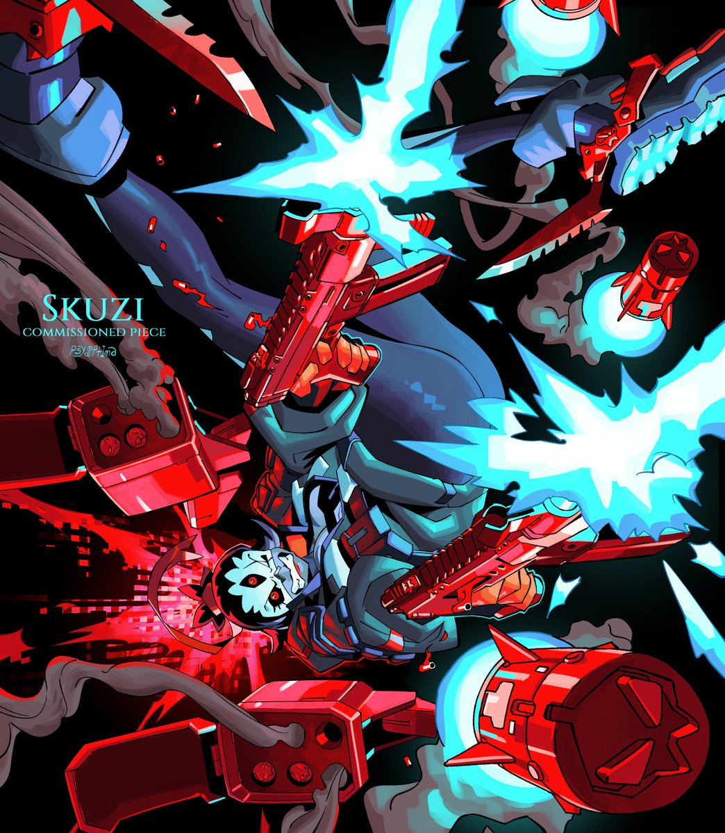 -new commission finished!! 🫡🔴-