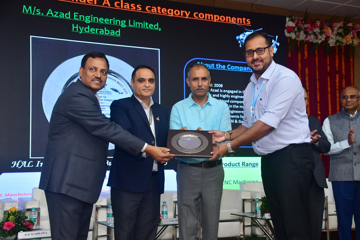 Azad Engineering tweet media