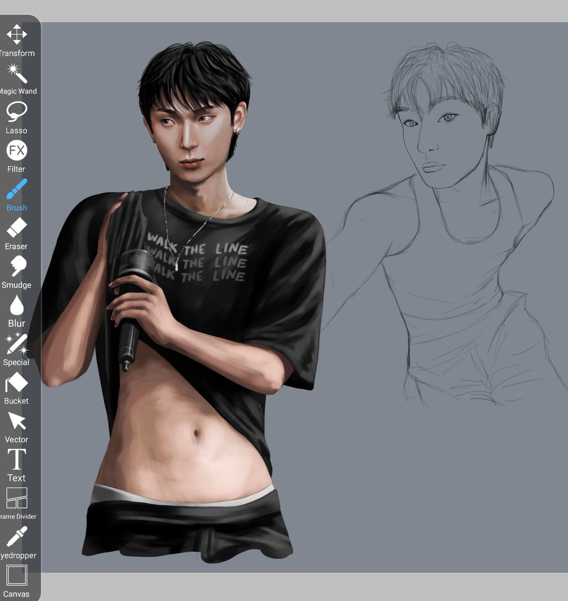 rhaevynxrts's tweet photo. Sunoo WIP🎨

His waist has been flooding my feed the whole day so here I am drawing him.

#sunoo #kimsunoo #enhypen #enhypenfanart #sunoofanart #kimsunoofanart https://t.co/DzZj2pZfEW