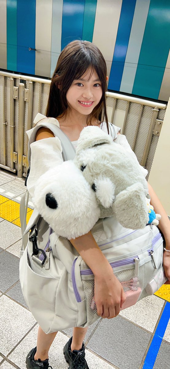 じぃじが買ってくれたょ♡⃛
「ミルちゃん🍼」
ただいま〜♡♡