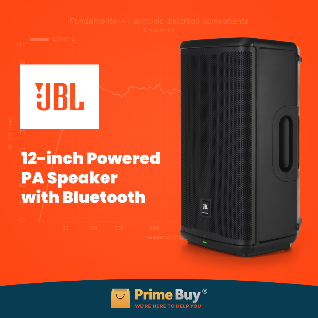 MegaSolutionsL1's tweet image. 👉bit.ly/3Hjmmew The JBL EON712 12-inch Powered PA Speaker with Bluetooth: enjoy natural bass response &amp;amp; broad, even high-frequency dispersion. 🛍️ Shop with Prime Buy! #JBL #jbl #jblspeaker #JBLPartybox #speakerbluetooth #speaker #speakers #bluetoothspeaker #loudspeaker