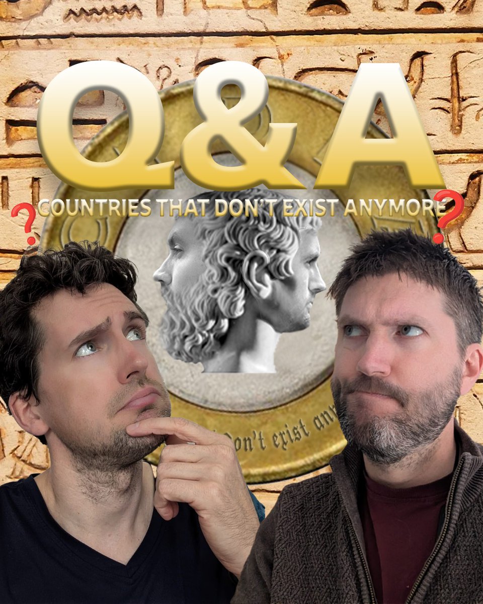 Countries That Don't Exist Anymore (@ctdeapod) on Twitter photo Next episode is CTDEA Q&A!
Get your questions to us at ctdeapod at gmail or @ctdeapod on Insta, FB BlueSky.
Which country have we missed? Are we too annoying or not annoying enough? Have your say.
Last call! Next episode is CTDEA Q&A!
Get your questions to us at ctdeapod at gmail or @ctdeapod on Insta, FB BlueSky.
Which country have we missed? Are we too annoying or not annoying enough? Have your say.
Last call!