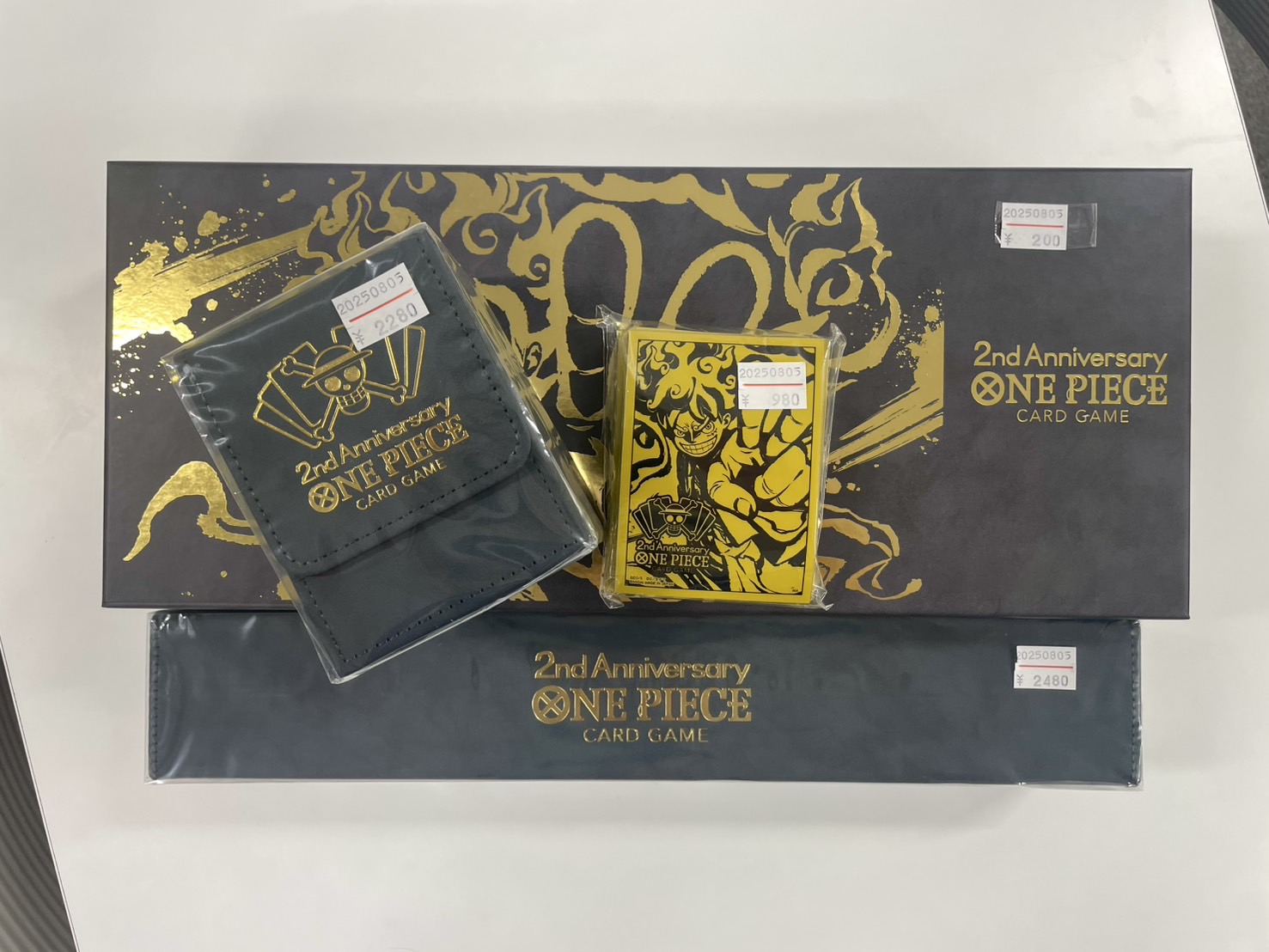 ワンピースカード　1st.2ndAnniversarySET 　他まとめ売り ワンピースカード】「ONE PIECE カードゲーム 2nd ANNIVERSARY