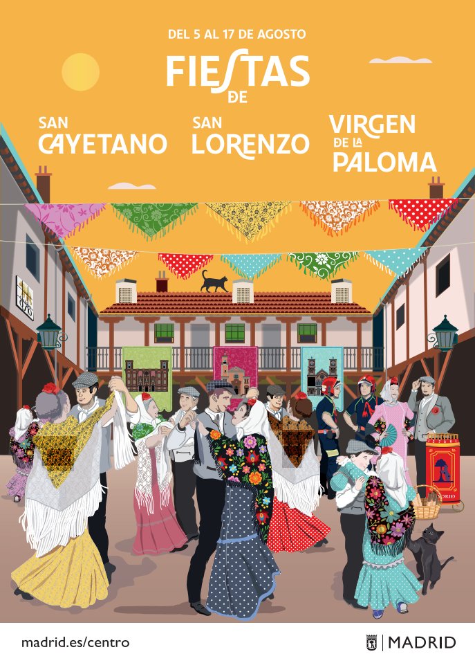 MadridIgualdad's tweet photo. Las Fiestas de San Cayetano, San Lorenzo y Virgen de La Paloma 2025 en #DistritoCentroMadrid cuentan con: 
🟣#PuntosVioletaMadrid     
🌈#PuntosArcoírisMadrid
🤝🏾Colaboran @JMDCentro &amp; @voluntariosxmad 
#MadridLibredeViolenciaSexual #MadridcontraLGTBIfobia 
https://t.co/nqkhrczDmv https://t.co/wPRuIf4yBI