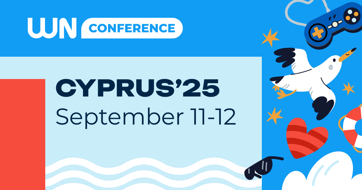 WN Cyprus is back — and we’re skipping the stage.
📍 Limassol, Sep 11–12
⚡ Roundtables, not panels
⚡ Dev Showcase, mixers, AI/monetization workshops &amp; more
🎟 bit.ly/4ljf8oR