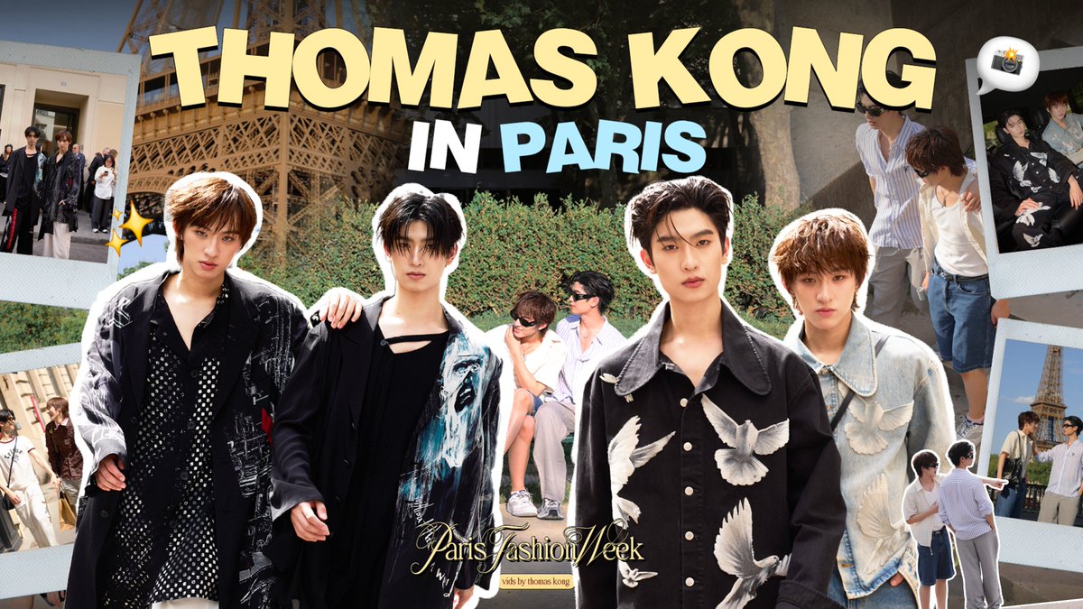 DomundiTV's tweet image. พบกับ “โทมัส” @tthomastc และ “ก้อง” @kongjiro_ ได้ใน “Thomas Kong Vlog In Paris” รับชมได้แล้วตอนนี้ 🇨🇵✨️

YouTube : DomundiTV 
📽 : youtu.be/JpWYg__rmfE 

#ThomasKongVlogInParis
