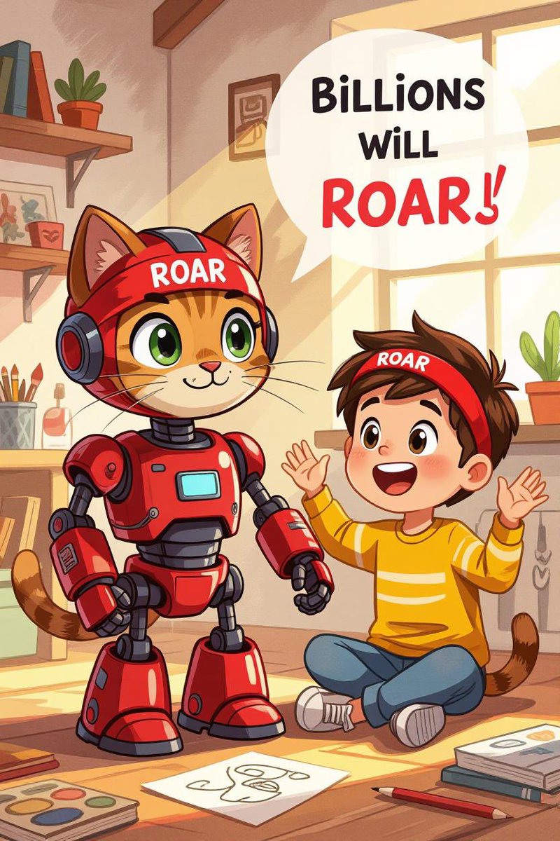 GM $ROAR ARMY ☀️ ☕️ 

Wealth is not built in a day, but in the disciplined steps we take each morning 

#crypto #memecoin #altcoins