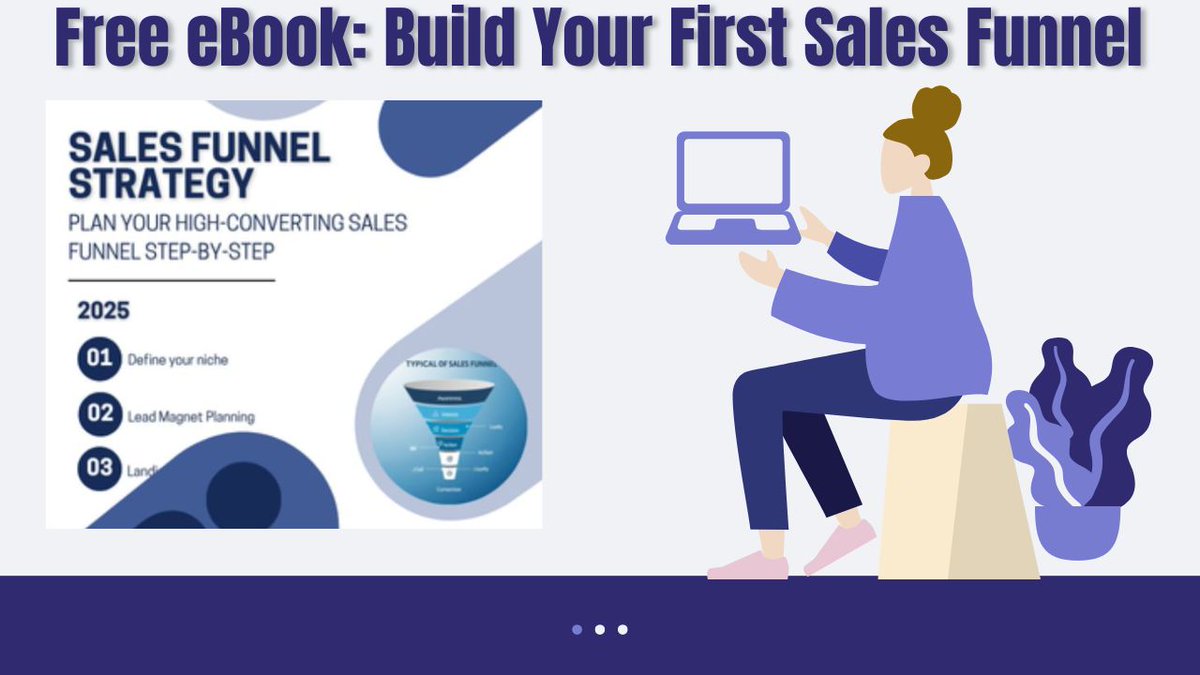 To make money online, a high-converting Sales Funnel = passive income on steroids 👌

Download this eBook (free) to get the right strategy for building your money-making funnel here;

👉 fintrail.gumroad.com/l/tffut

#SalesFunnel #PassiveIncomeGoals