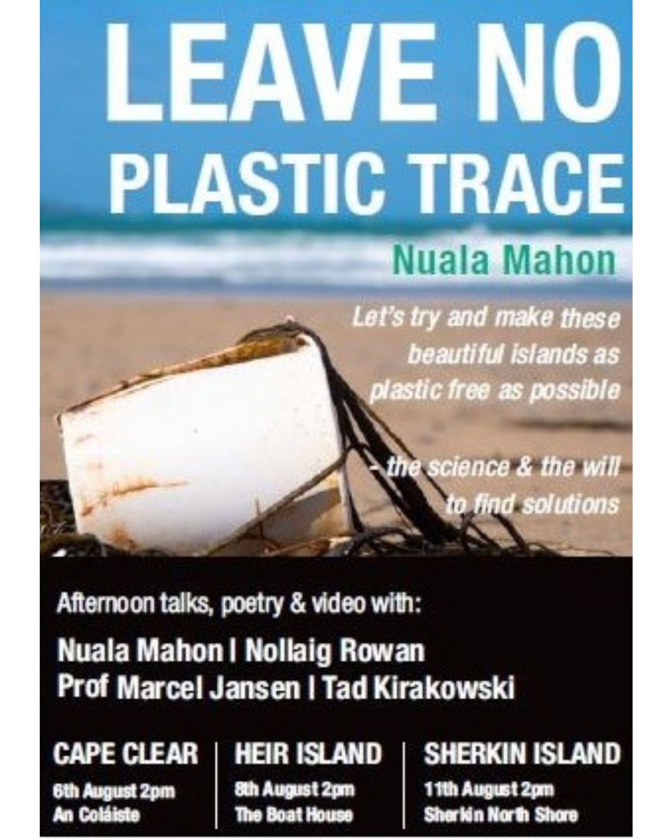 While countries gather in Geneva today to discuss UN Global #PlasticsTreaty, we are preparing for the Leave No Plastic Trace event on the Cork Islands, starting tomorrow on Cape Clear, with Heir and Sherkin to follow!
<a href="/nualalula/">Nuala Mahon</a> <a href="/oileanchleire/">Cape Clear</a> <a href="/Sherkin_Island/">Sherkin island</a> <a href="/InisUiDrisceoil/">Heir Island</a>