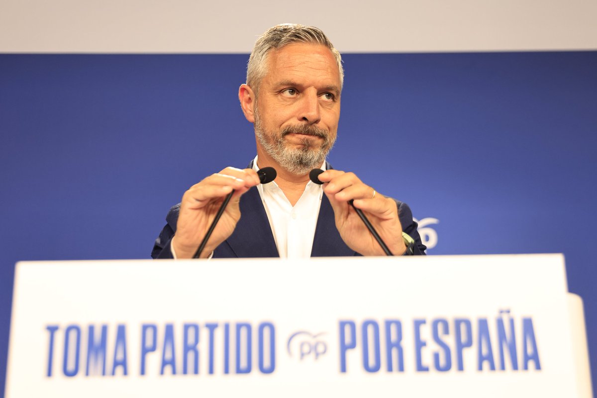 Cobertura para <a href="/EFEnoticias/">EFE Noticias</a> de la rueda de prensa de Juan Bravo, Vicesecretario general de Economía del Partido Popular.

📸©️ Pablo R. Seco