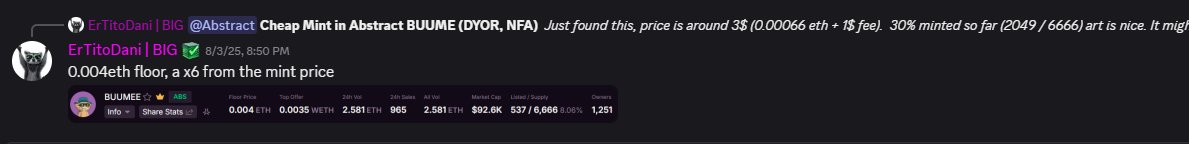 ertitodani's tweet photo. Do you remember my post about how could you get great benefits just by holding 2.5k $JELLY?

5 days later, one member made 200 usd (equivalent to +5k $JELLY) by following my call in @AbstractChain 

If that were you, you would have recovered your initials+ 100usd clean profits💸 https://t.co/dUiQBIC9wR