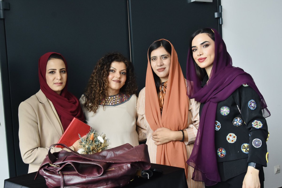Wazhma Tokhi (@wazhmatokhi) on Twitter photo One photo, three incredible women I’m proud to stand beside.
First, to my dear <a href="/minasharif/">🇦🇫 Mina Sharif</a> heartfelt congratulations! I am beyond proud of you and can’t wait to dive into your powerful book Your War, Our Lives. Your voice tells our shared struggles and hopes with courage and One photo, three incredible women I’m proud to stand beside.
First, to my dear <a href="/minasharif/">🇦🇫 Mina Sharif</a> heartfelt congratulations! I am beyond proud of you and can’t wait to dive into your powerful book Your War, Our Lives. Your voice tells our shared struggles and hopes with courage and