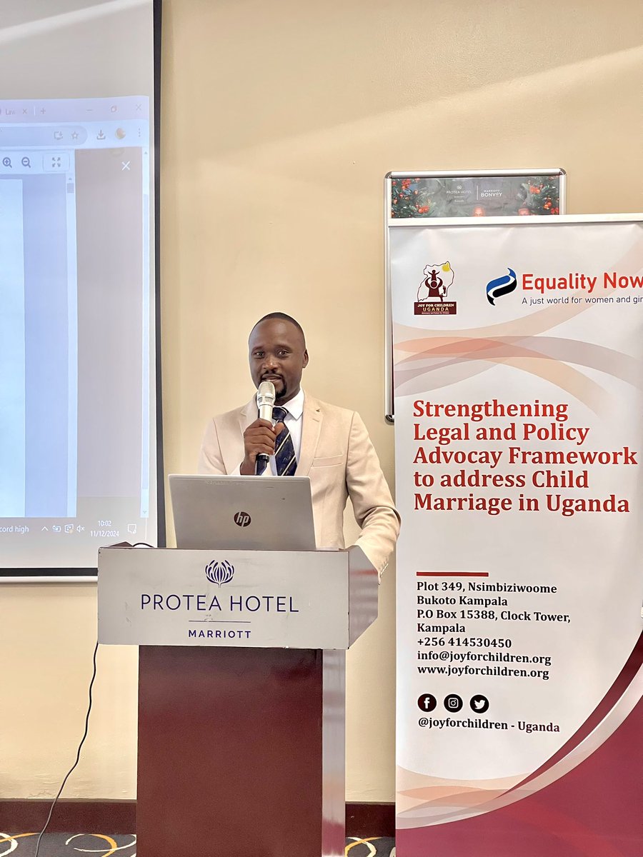 JOYFORCHILDREN's tweet image. Through continuous engagement with Members of Parliament, we’re pushing for the passing of the #MarriageBill2024
Because ending child marriage requires a multi-sectoral approach 
@UWOPA @equalitynow @SandraKT24