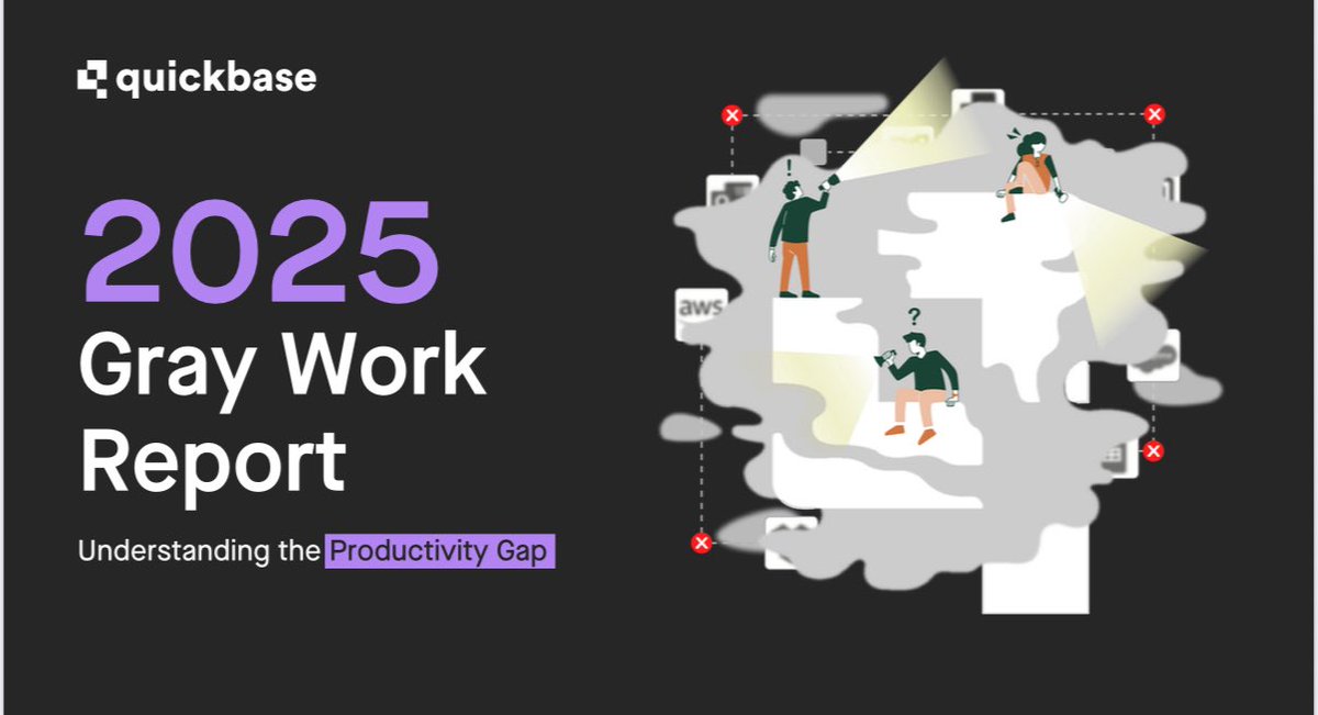 يا ليت توصل للإدارات

80٪ من الشركات زادت استثماراتها في الأدوات

لكن الإنتاجية تقل!!🤔

وش المقصود بـ “Gray Work” وكيف يدمّر وقتك وجهدك بدون ما تحس؟

تقرير 2025 يشرح بالتفصيل وبأرقام صادمة 👇🏻