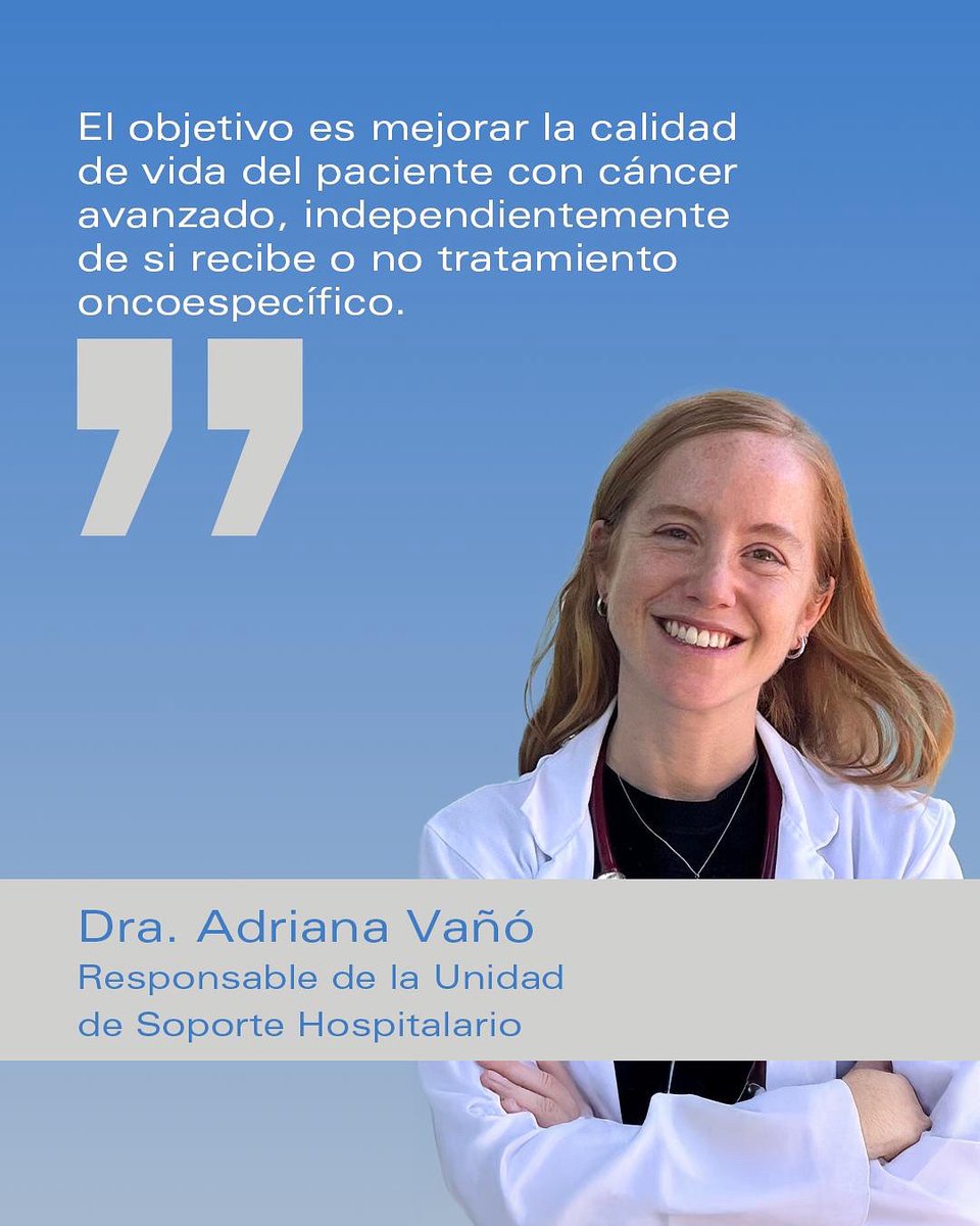 La Dra. Adriana Vañó nos habla sobre la Unidad de Soporte Hospitalario, que ofrece atención integral a pacientes con cáncer avanzado, centrada en el alivio de síntomas y la calidad de vida.
mdandersonhospiten.es/noticias/post/…

#CáncerAvanzado #CalidadDeVida