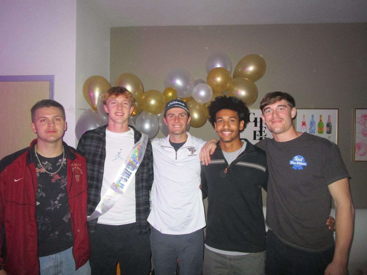 Team Member Tuesday: 
Name: Britten Beallis
Position: (1) Vice President 
Class of: 2026
Major: Sports Management 
Sport: Men's Volleyball
Hometown: Naperville, Illinois 
Fun Fact: I know how to juggle. 
Post Graduation: Coaching