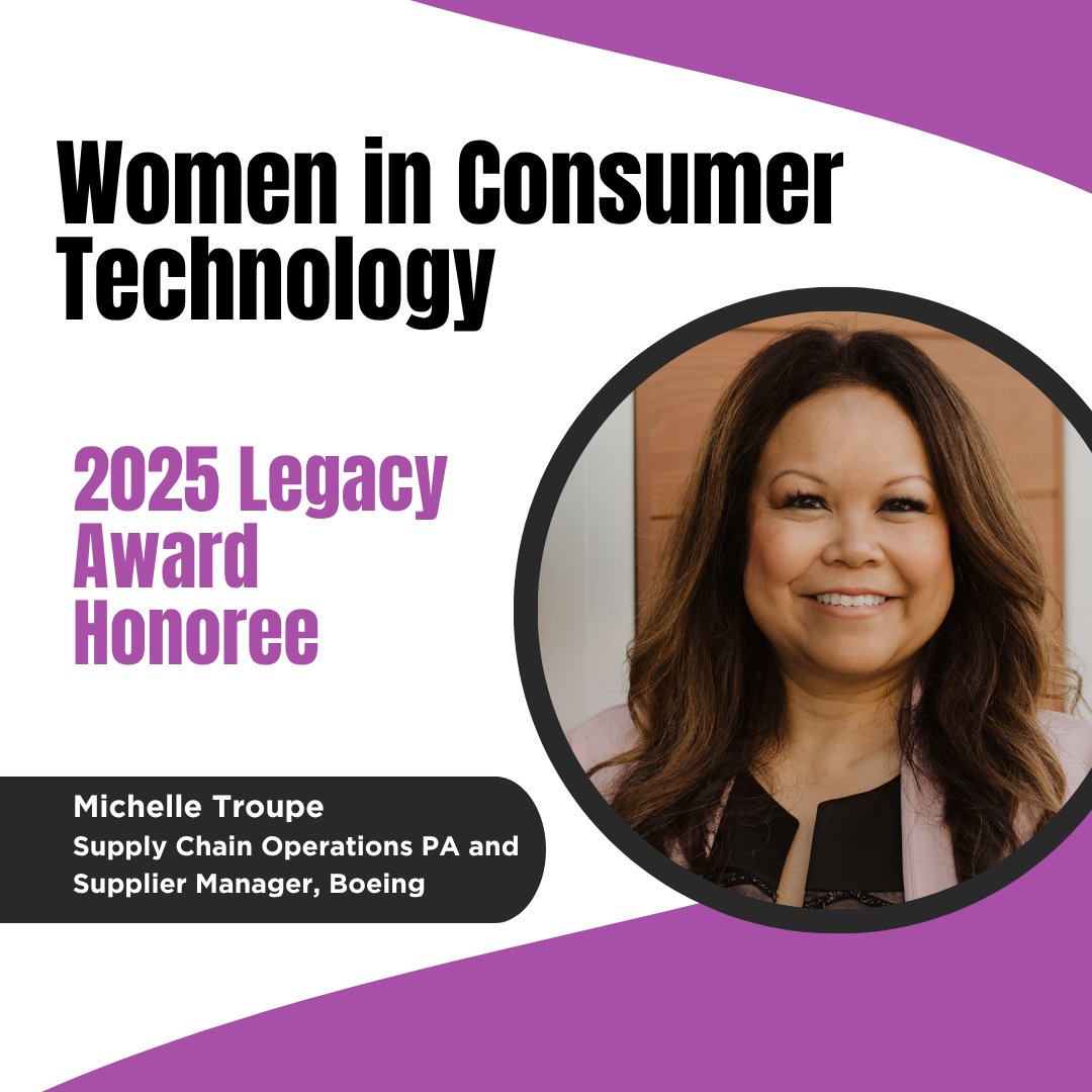 From A/V integration to aerospace, Michelle Troupe has led with passion and purpose for 25+ years. Celebrate her inspiring journey, get your ticket today! #LegacyAwards2025 #WiCT #CEDIA2025 #CEDIAExpo #Boeing f.mtr.cool/rhpuuhmkzt