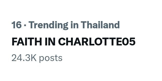Trend For Charlotte (Official) (@trendforcl21) on Twitter photo 📊 Total update | 19:00
🔑 FAITH IN CHARLOTTE05
🟰 24.3K posts
#ชาล็อตออสติน #CharlotteAustin
<a href="/itscharlotty/">Charlotte Austin</a> 📊 Total update | 19:00
🔑 FAITH IN CHARLOTTE05
🟰 24.3K posts
#ชาล็อตออสติน #CharlotteAustin
<a href="/itscharlotty/">Charlotte Austin</a>