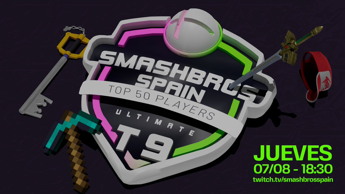 Temporada 9 - Asalto 💥
#SBSTop50T9 

🎥 twitch.tv/smashbrosspain