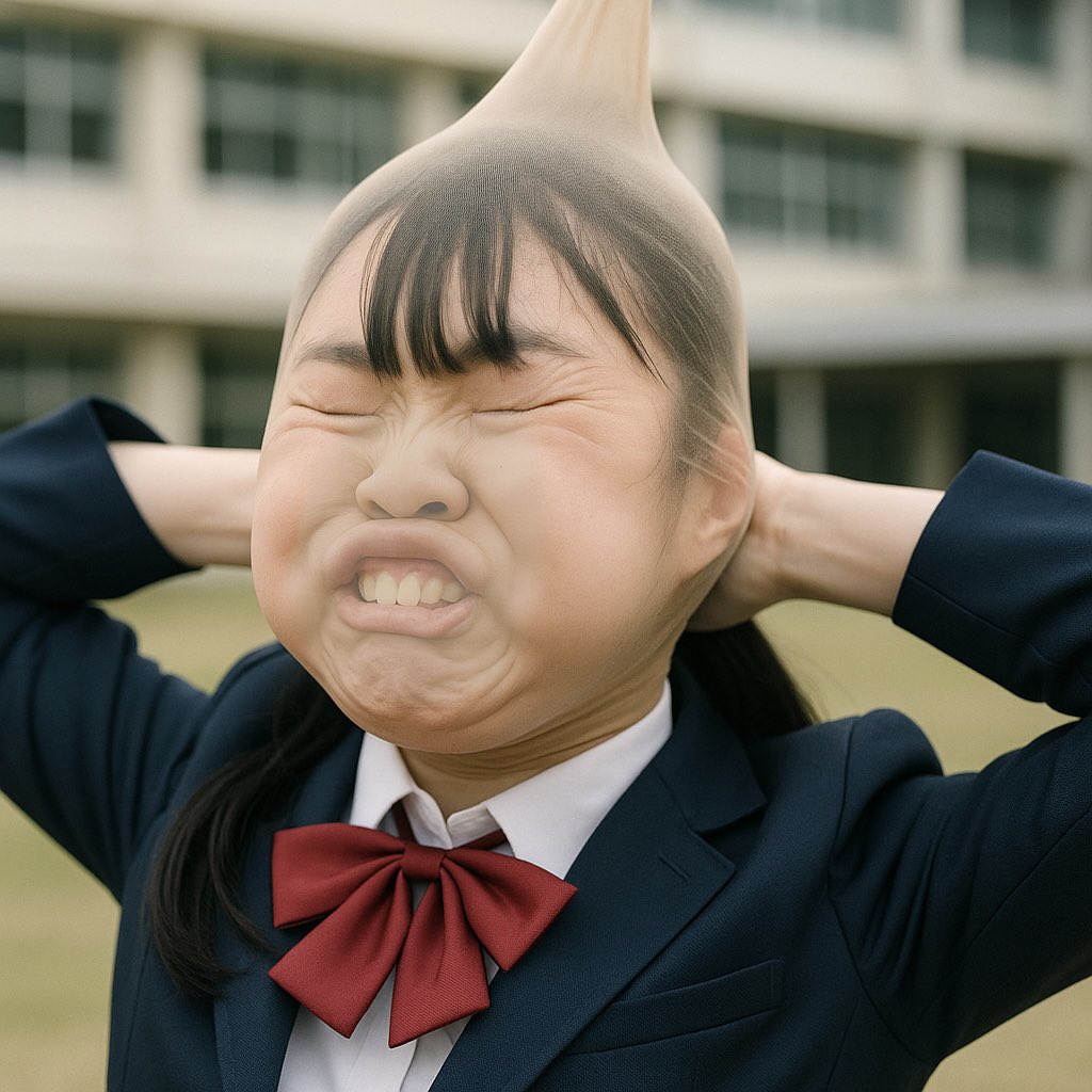 大好きなバレー部の先輩に
＊洗脳調教＊されたまじめな後輩

←before
後輩「先輩と放課後デート楽しみです💕

はい!先輩の下僕である証として
あれ、装着します♫」

after→
後輩「ググググ…

底辺オ⚪︎ホの
無様な姿をみんなに見てもらうのが
私の生きがいれぇ〜す💗 」

#AIart #洗脳 #顔面崩壊