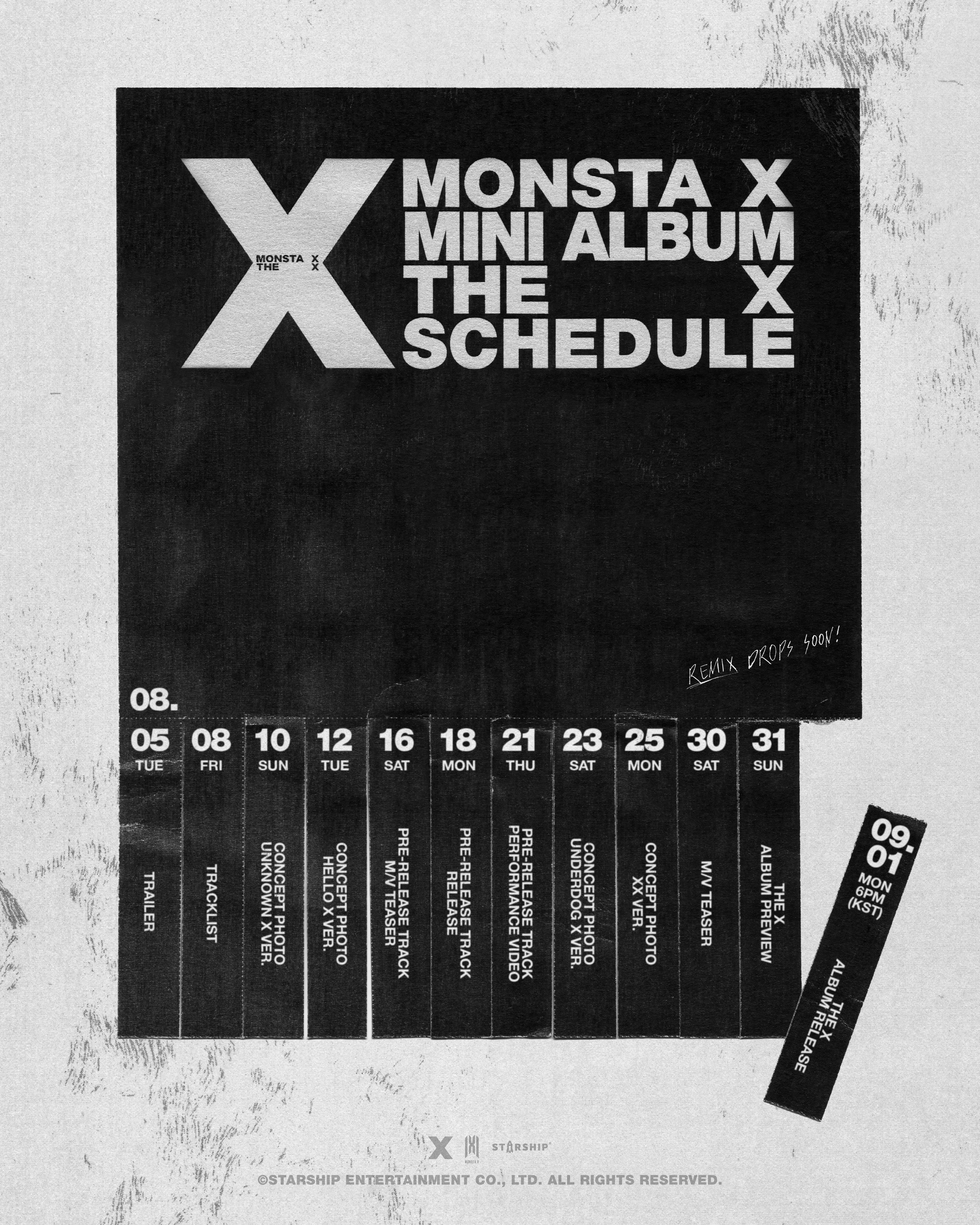 MONSTA X CD アルバム まとめ売り MONSTA X アルバムまとめ売り + 特典付き MONSTA X 13thミニ