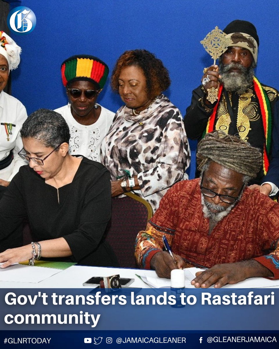 The Government has transferred two properties in Albion, St James, to the Rastafari Coral Gardens Benevolent Society, which will be developed to house a permanent elder care home for members of the Rastafari community.

Read more: jamaica-gleaner.com/article/news/2… #GLNRToday