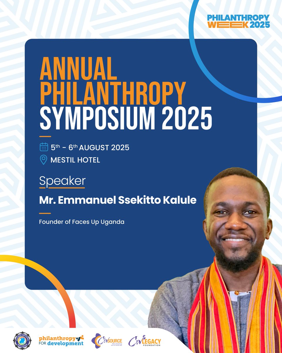 <a href="/kennethmugabi/">Kenneth Mugabi 🇺🇬</a> <a href="/DrisoobaMoses/">Isooba Moses</a> <a href="/CivsourceAfrica/">CivSource Africa</a> <a href="/BettyAmongiMP/">Hon Betty Amongi</a> <a href="/NPA_UG/">National Planning Authority 🇺🇬</a> <a href="/CivLegacy_F/">CivLegacy Foundation</a> <a href="/asiimwe4justice/">Jacqueline Asiimwe</a> <a href="/NnabagerekaO/">Nnabagereka.org</a> <a href="/ATTABreastmilk/">ATTA Breastmilk Community 🇺🇬</a> <a href="/volcanocoffee1/">Volcano Coffee</a> <a href="/UgRotaryCancerP/">#CancerRunUg25</a> <a href="/Akeda4/">Joseph Beyanga Joe Walker</a> Track 3 is discussing everyday giving, sustaining Uganda’s Development. Hosted by Giving Tuesday

This one’s for the changemakers who believe small acts lead to big impact, with:
Ms. Annemaaike Kruisselbrink-Oweitu – Backup Uganda
Mr. Emmanuel Ssekitto – Faces Up Uganda
Ms.