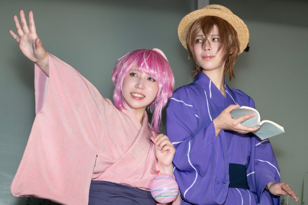 春太🌸4ラ集.11ビビ (@haruta_0310) on Twitter photo 【cosplay/hpmi】
浴衣👘
飴村乱数🍭
夢野幻太郎📚️
だいすー!!早く来て!!
Photo:茄子さん(<a href="/nasubi_0621/">🍆の茄子…( ´ཫ` )</a>)
#コスサミ
#コスサミ2025 【cosplay/hpmi】
浴衣👘
飴村乱数🍭
夢野幻太郎📚️
だいすー!!早く来て!!
Photo:茄子さん(<a href="/nasubi_0621/">🍆の茄子…( ´ཫ` )</a>)
#コスサミ
#コスサミ2025