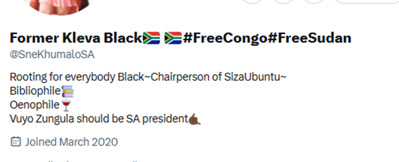 You voted Vuyo Zungula please .