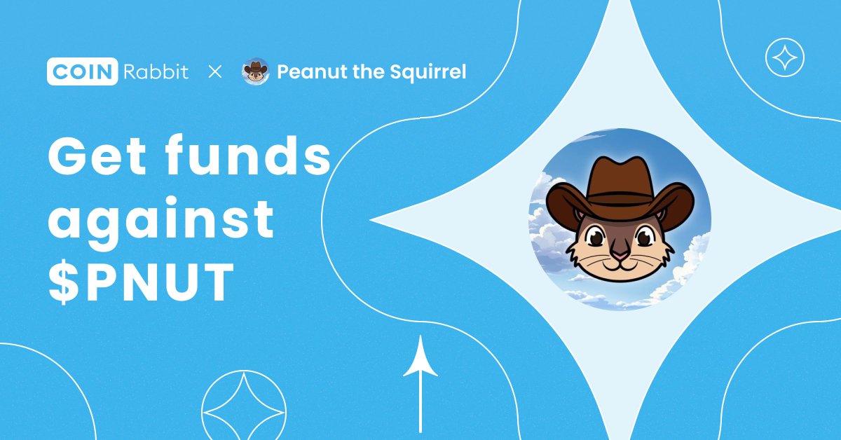 $PNUT holders, this reminder is for you!

Did you know you can use your  $PNUT on CoinRabbit to access instant liquidity?

Don’t just hold your crypto! Use it as collateral for instant loans and unlock its potential without selling.

Start now: tw.coinrabbit.io/cash