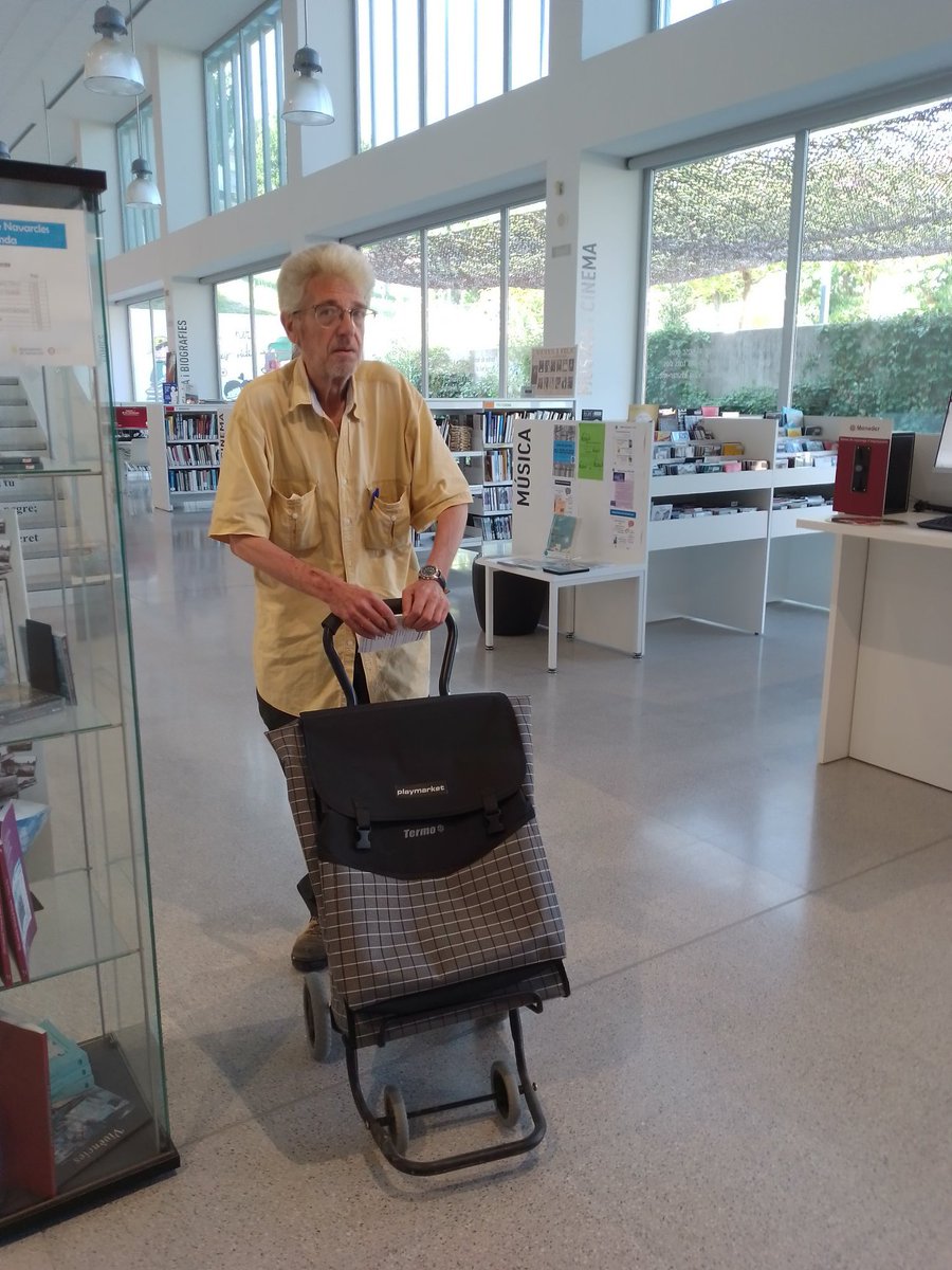 Biblioteca de Navarcles (@bnavarclessv) on Twitter photo Quan us diem: 'Veniu a carregar de lectures que tancarem del 15 al 30 d'agost'' n'hi ha com el Joan que ens fan molt cas i venen amb el carro a proveir 👏👏Enhorabona als grans lectors com el Joan😍📙📙😍📙📙📙 <a href="/ajnavarcles/">Ajuntament de Navarcles</a>
@bibliotequesxbm #bibliotequesxbm #Navarcles Quan us diem: 'Veniu a carregar de lectures que tancarem del 15 al 30 d'agost'' n'hi ha com el Joan que ens fan molt cas i venen amb el carro a proveir 👏👏Enhorabona als grans lectors com el Joan😍📙📙😍📙📙📙 <a href="/ajnavarcles/">Ajuntament de Navarcles</a>
@bibliotequesxbm #bibliotequesxbm #Navarcles