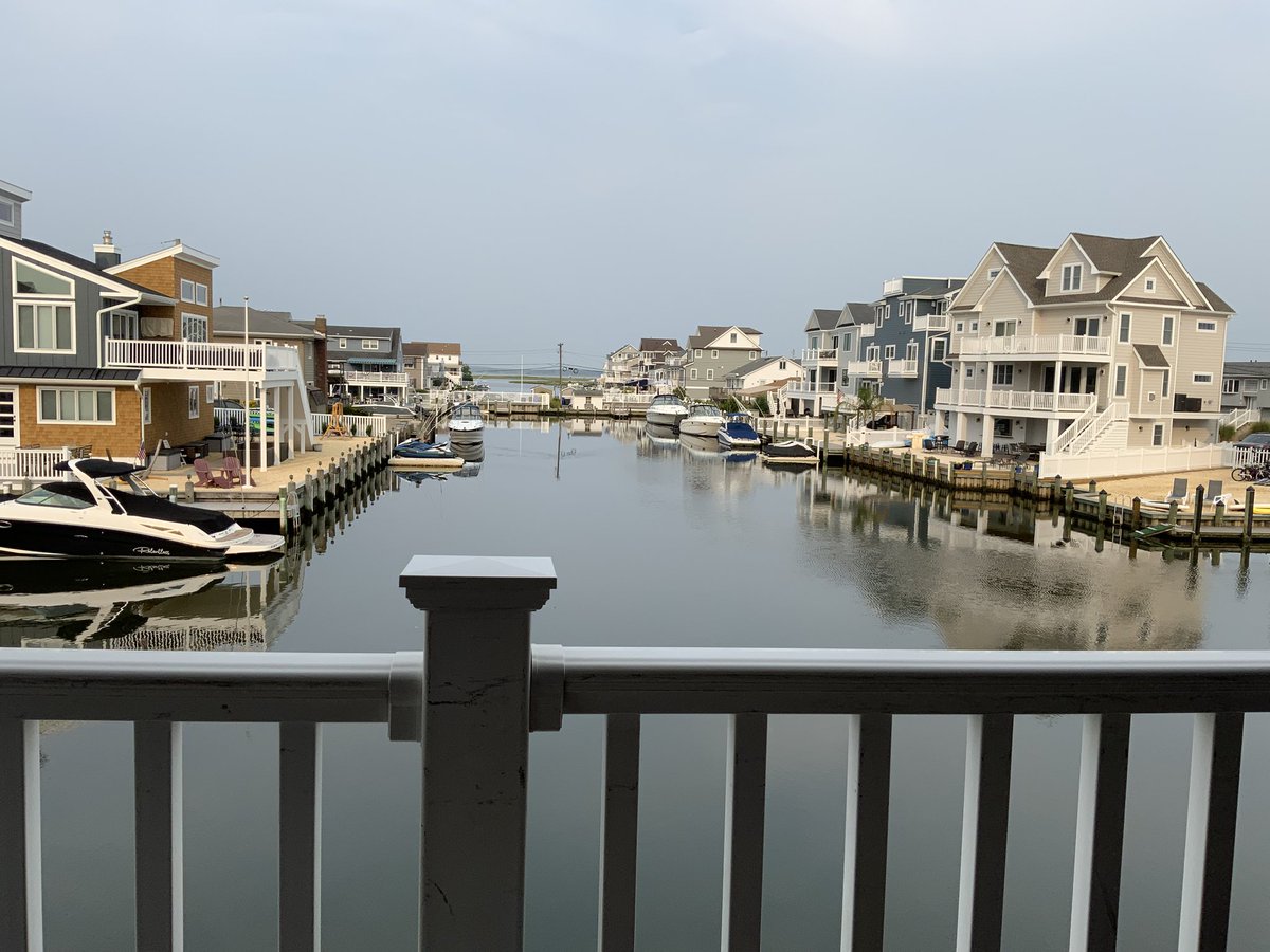 Good Morning from the Jersey Shore…. Extremely grateful to be able to come here with my wife and just relax.  I’m good with this .
