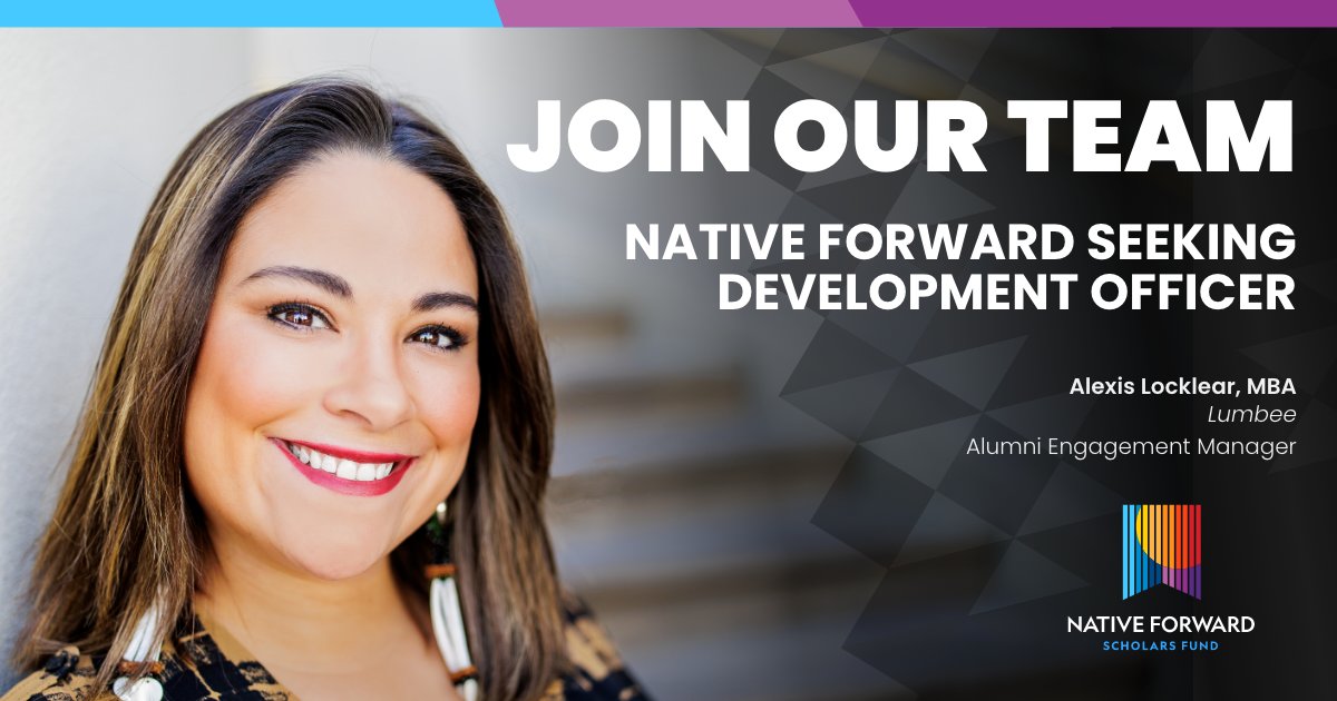 Native Forward (@native_forward) on Twitter photo Help shape the future of Native education! 🌟 #NativeForward is hiring a Development Officer to grow key partnerships and drive impact. If you’re purpose-driven and ready to lead—apply now: bit.ly/NFSDevOfficer2
đź“© careers@nativeforward.org
#JoinOurTeam #FundTheFuture Help shape the future of Native education! 🌟 #NativeForward is hiring a Development Officer to grow key partnerships and drive impact. If you’re purpose-driven and ready to lead—apply now: bit.ly/NFSDevOfficer2
đź“© careers@nativeforward.org
#JoinOurTeam #FundTheFuture