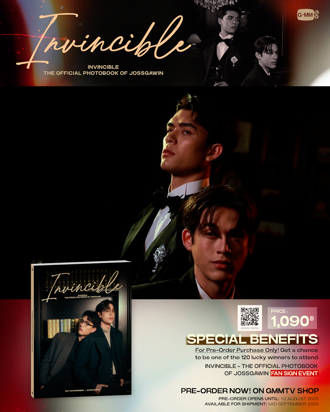 その他 JossGawin photobook Invincible PRE-ORDER】INVINCIBLE | THE OFFICIAL PHOTOBOOK OF JOSSGAWIN