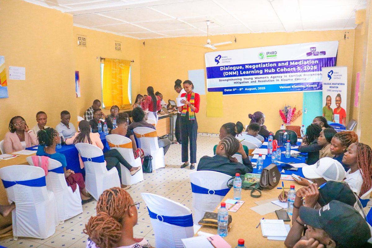 WOVOP_org's tweet photo. 📍Day 1 Highlights📍
Today’s session, led by Ms. Wanjiku, gave #DNMCohort5 fellows a safe and powerful space to reflect on the question: “What does peace mean to you?”  through personal stories, cultural perspectives, and lived experiences.
More highlights loading...
@unoy_peace https://t.co/orsB7nMUaC