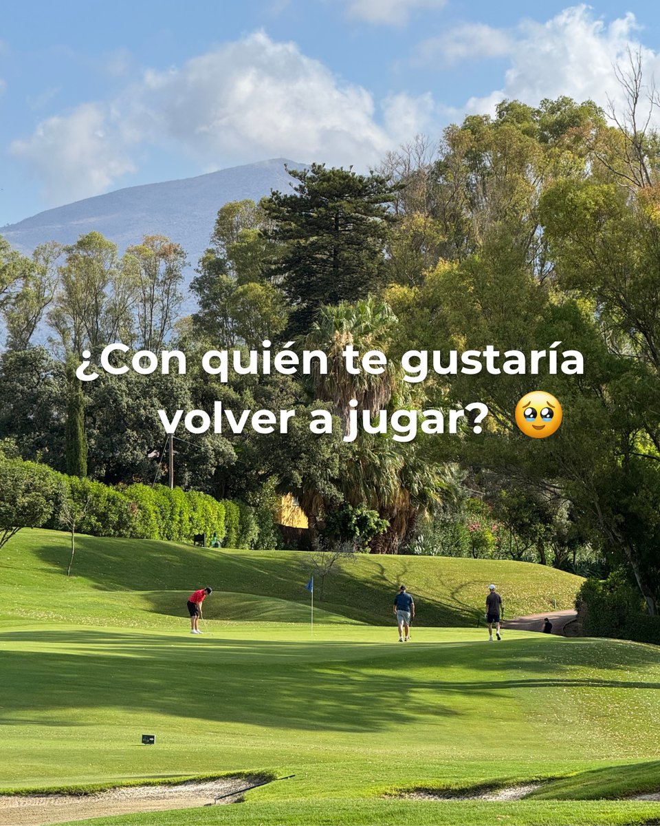 Jugar una partida siempre es mejor con amig@s; etiqueta a esa persona con la que echas de menos jugar 💚
Quizá ya va siendo hora de reservar esa ronda⛳️
