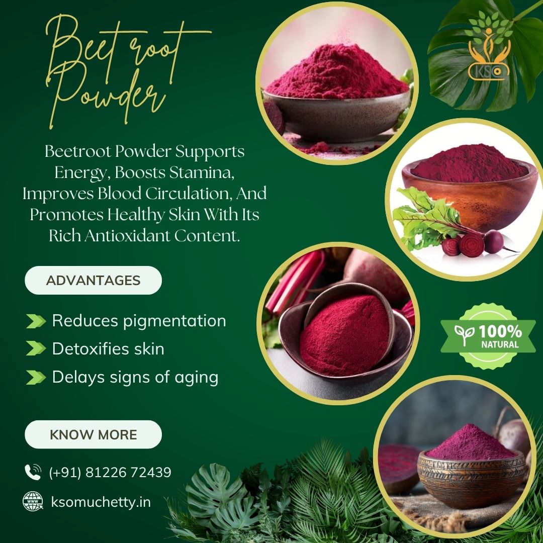 K_Somu_Chetty's tweet image. Beetroot Powder – Natural Boost for Skin &amp;amp; Body!
Packed with powerful antioxidants
100% Natural | Skin-Friendly | Health-Boosting
📞 Call: +91 81226 72439
🌐 Visit: ksomuchetty.in/product/beetro…

#BeetrootPowder #NaturalGlow #KSomuChetty #HealthySkin #DetoxNaturally #SkinCareRoutine