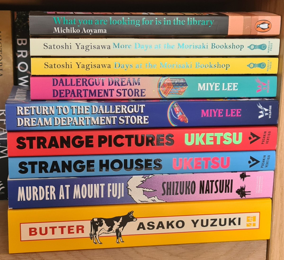 My translated fiction stack!

I love the look of every single one of these books 😍

First up - Strange Pictures!